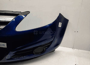 Zderzak przód przedni opel corsa d Z21B granat granatowy 4