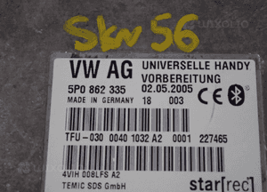 Moduł bluetooth vw seat audi skoda 5P0862335 2