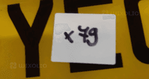 Zderzak tył tylny megane 3 iii 5D granatowy hb 3