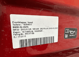 Maska bmw Z4 G29 C34 9