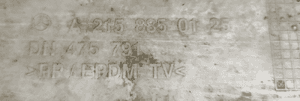 MERCEDES cl 215 zderzak tylny tył 2158850125 6