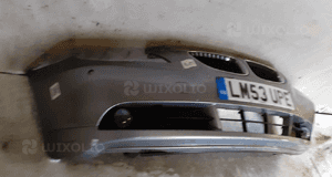 Zderzak przód przedni bmw E60 E61 seria 5 silbergrau szary halogeny pdc czujniki spryskiwacze lamp xenon 4