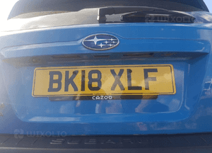 Subaru xv klapa bagaznika tył kompletna w kolor kamera lotka spojler 5