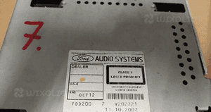 Radio  6000 cd  ford focus MK2 lift nr 7M5T-18C815-BA 5