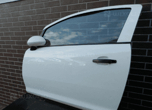 Drzwi Lewe Przód Przednie Kompletne + Lusterko Opel Corsa D 3D Z474 3