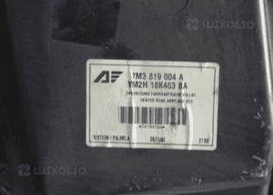 NAGRZEWNICA TYŁ ALHAMBRA SHARAN GALAXY 7M3819004A 4