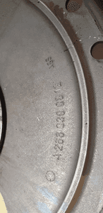 Sprzęgło hydrokinetyczne koło zamachowe Mercedes A-Klasa W169 2.0 CDI A1692500102 9