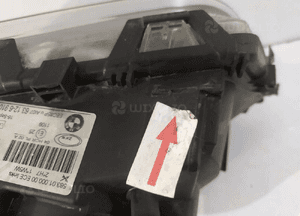 BMW 3 E46 LCI Lampa przednia H7 Lewa - 15135 6