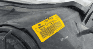 Lampa przód przednia lewa prawa opel corsa d 13217455 13217456 uk 7