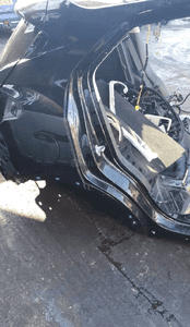 Opel mokka x 2019 dupa tył ćwiartki radom 2