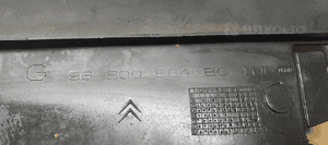 Kierownica powietrza lewa lewy przód Citroen C3 9680096480 5