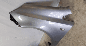 * OPEL CORSA D Z163 SZARY  BŁOTNIK  PRZEDNI LEWY 2