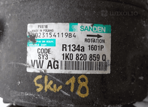 Sprężarka 1K0820859Q volkswagen seat skoda audi 4