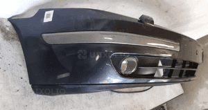 Zderzak przod przedni renault laguna 2 ii halogeny szary grafitowy spryskiwacze lamp xenon 4