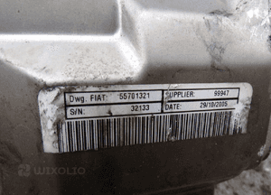 Wspomaganie elektryczne kolumna fiat grande 55701321 żółty kabel 3