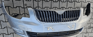 Skoda Superb II 2 zderzak przód przedni 1