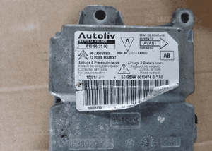 Citroen C5 III X7 sensor sterownik poduszek airbag 9673576580 9673576580 9665266080 3