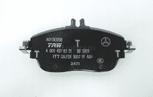 KLOCKI HAMULCOWE PRZÓD MERCEDES A W176 A0004209104 4