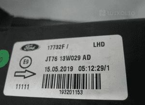 Ford transit courier lift idealna lampa przednia prawa 7