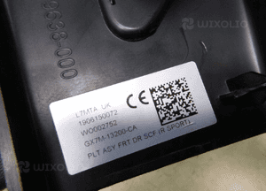 Jaguar xe X760 listwa progowa osłona progu przód lewa prawa komplet 9