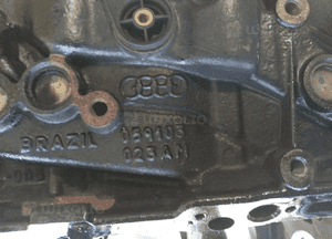 Silnik blok silnika dół słupek Audi Q5 3.0 TDI CTB 059103023AM 059011FM 7