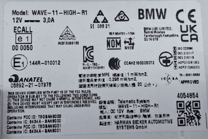BMW OE MODUŁ STEROWNIK Online Usług HIGH ECE 5A6CEA4 4