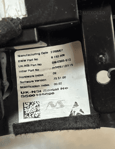 Licznik obrotomierz mini cooper R56 9153406 org 3