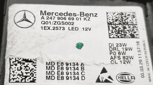 Reflektor lewy full led mercedes gla 247 multibeam europa 6