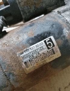 Rozrusznik starter silnika Citroen C5 III 2.0 HDI 9656262780 4