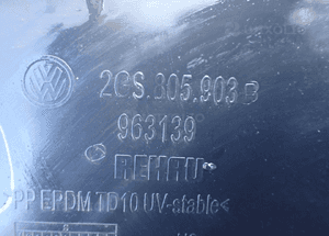 Płyta osłona pod zderzak przód vw polo 2G vi 20R radom 3
