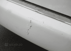 Zderzak tył tylny vw caddy 3 iii lift LB9A krótki 2010-2015 rok 4