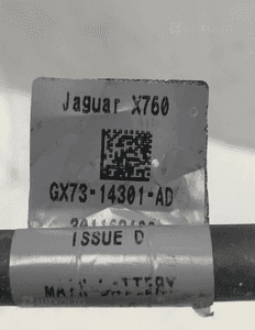 JAGUAR XE X760 XF X260 F-PACE X761 PRZEWÓD KLEMA MINUS 5