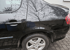 Peugeot 407 sedan  błotnik tył tylny  lewy 2