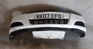 Zderzak przód przedni do opel astra h 3 iii lift fl Y474 biały 1