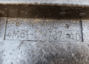 Wkład bagażnika styropian oryginał ucho holownicze Ford Focus MK2 4M51-17K767-AD 4