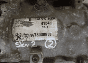 CITROEN PEUGEOT SPRĘŻARKA KOMPRESOR KLIMATYZACJI 9678038980 3