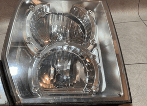 Jeep commander xk xh lampy przód oryginał uk ładne 5