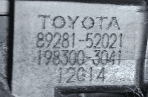 Toyota Avensis T25 2.2 D4d pedal gazu potencjometr 89281-52021 5