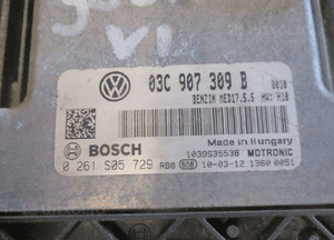 Sterownik silnika vw golf vi 1.4 tsi 03C907309B 2