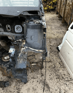 Podłużnica ćwiartka lewa przednia CITROEN C4 II  KGN
