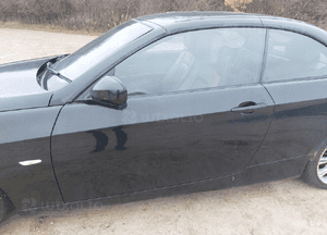 DRZWI LEWY PRZÓD BMW E92 BLACK SAPPHIRE MET kompletne bez malowania