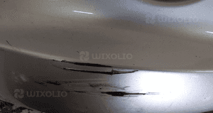 Zderzak przód przedni do peugeot 207 ezrc srebrny halogeny 8