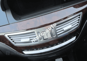 mercedes s 221 cl 216 panel zegarek kratka panel klimatyzacji ramka dekor 2