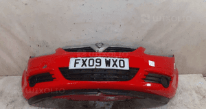 Zderzak przód przedni do opel corsa d Z547 czerwony 1