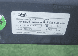 Hak holowniczy hyundai tucson iii D7280ADE10 9