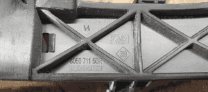 Klamka drzwi przesuwnych prawych prawa Opel Vivaro B Trafic III 806079208R 806071150R 5