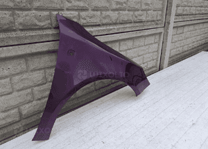 Skoda fabia 2 ii roomster 07-17 błotnik prawy 3