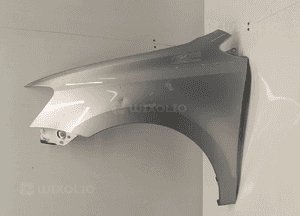 Błotnik VW Polo 6R 10-17r LEWY błotnik srebrny LA7W SRERNY POSIADA WGNIECENIE 1