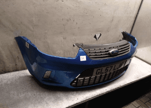 Zderzak przó przedni ford c max c-max lift fl G3 niebieski błękitny halogeny 4