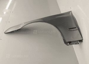 Błotnik mercedes W209 lewy przód przedni srebrny C744 2